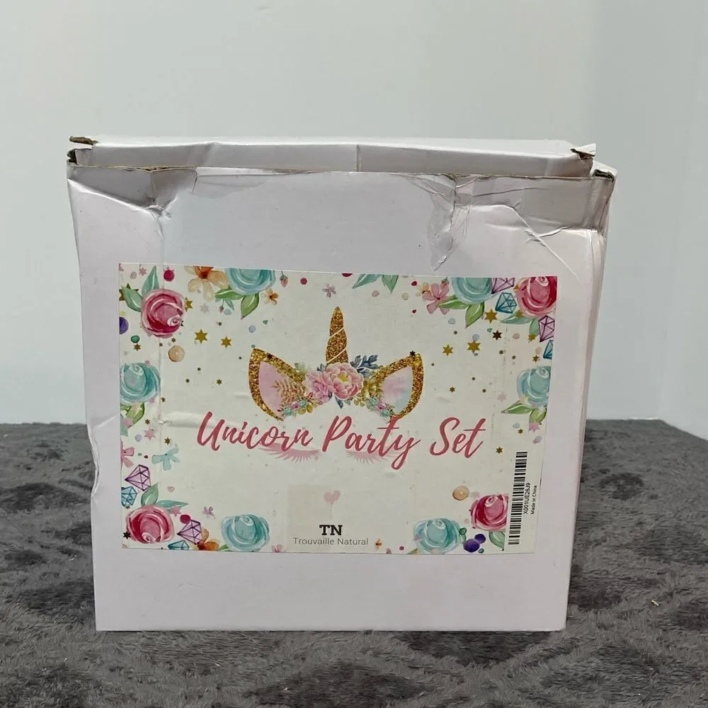 Unicorn Party Decorations set of 81 NWT